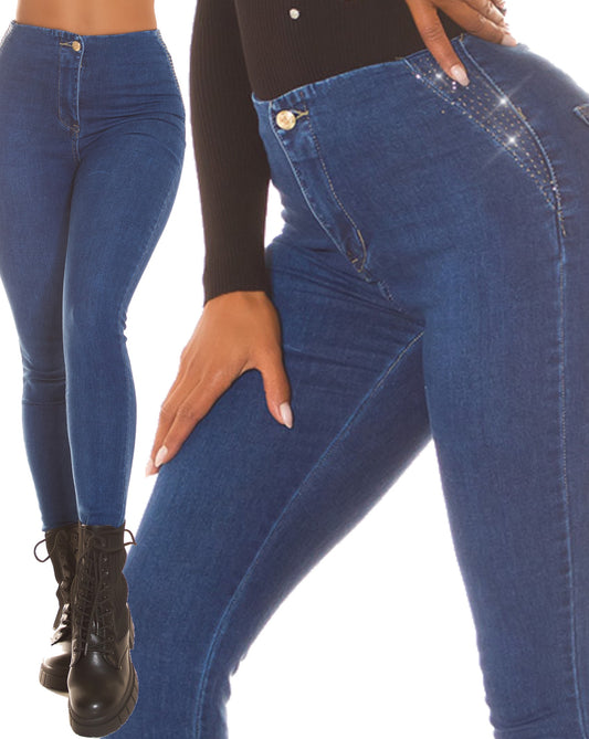 Jeans con glitter 0000J2656