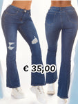 Jeans a gamba larga 0000J6711D