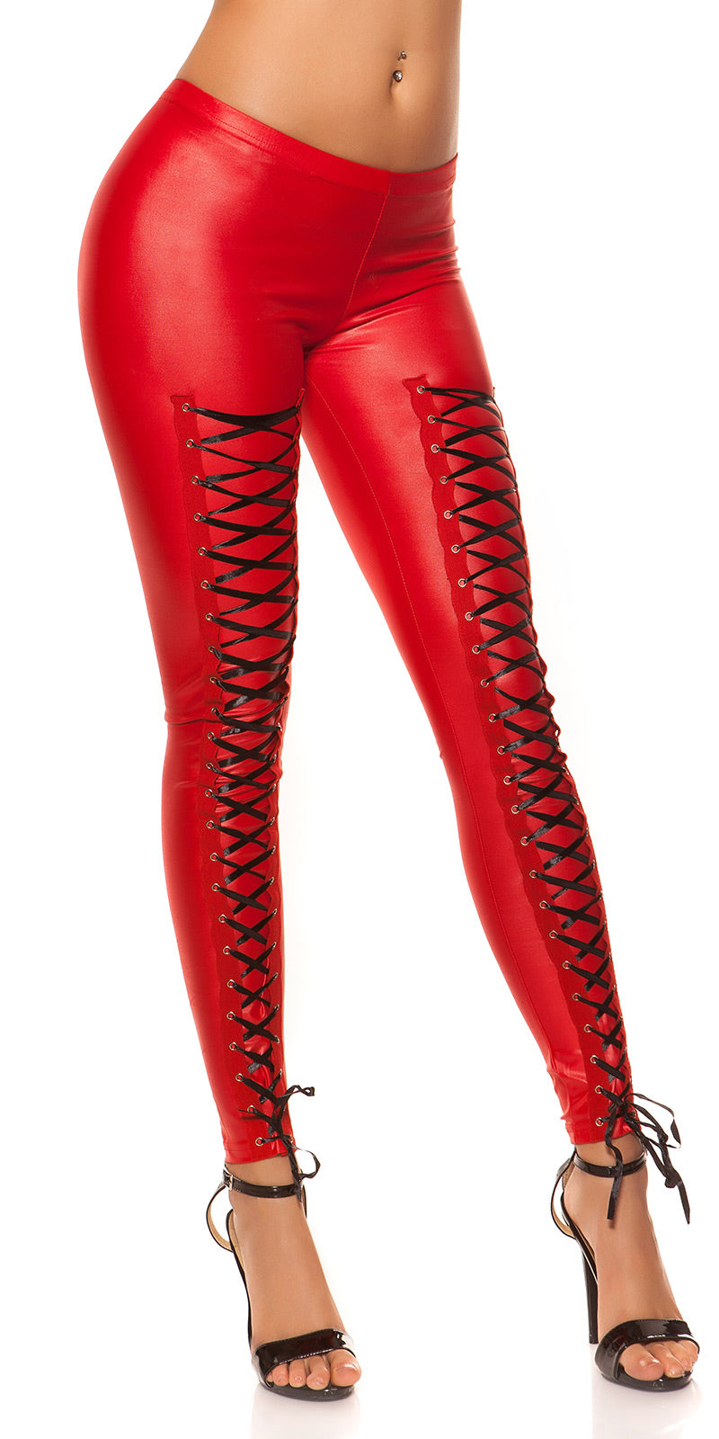 Leggins con allacciatura avanti 0000LE18259