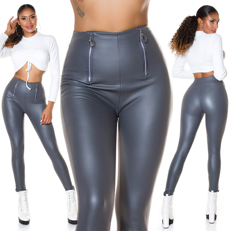 Leggins con cerniere 0000LE464