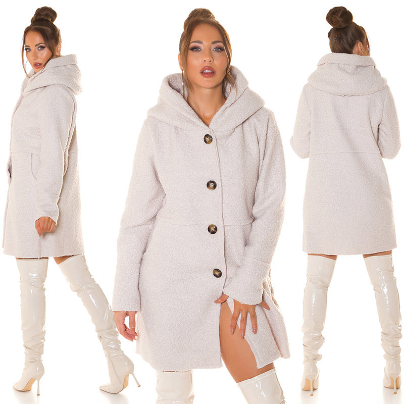 Cappotto con cappuccio 0000M0921