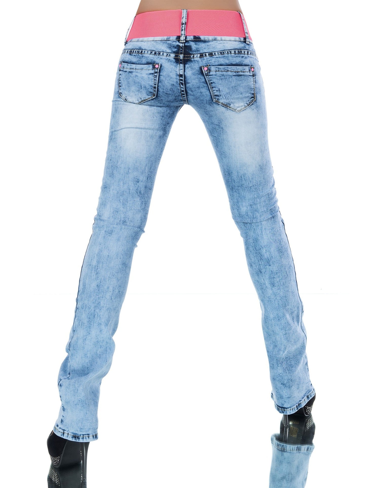 PROMO Jeans + cintura 7850 - taglia S