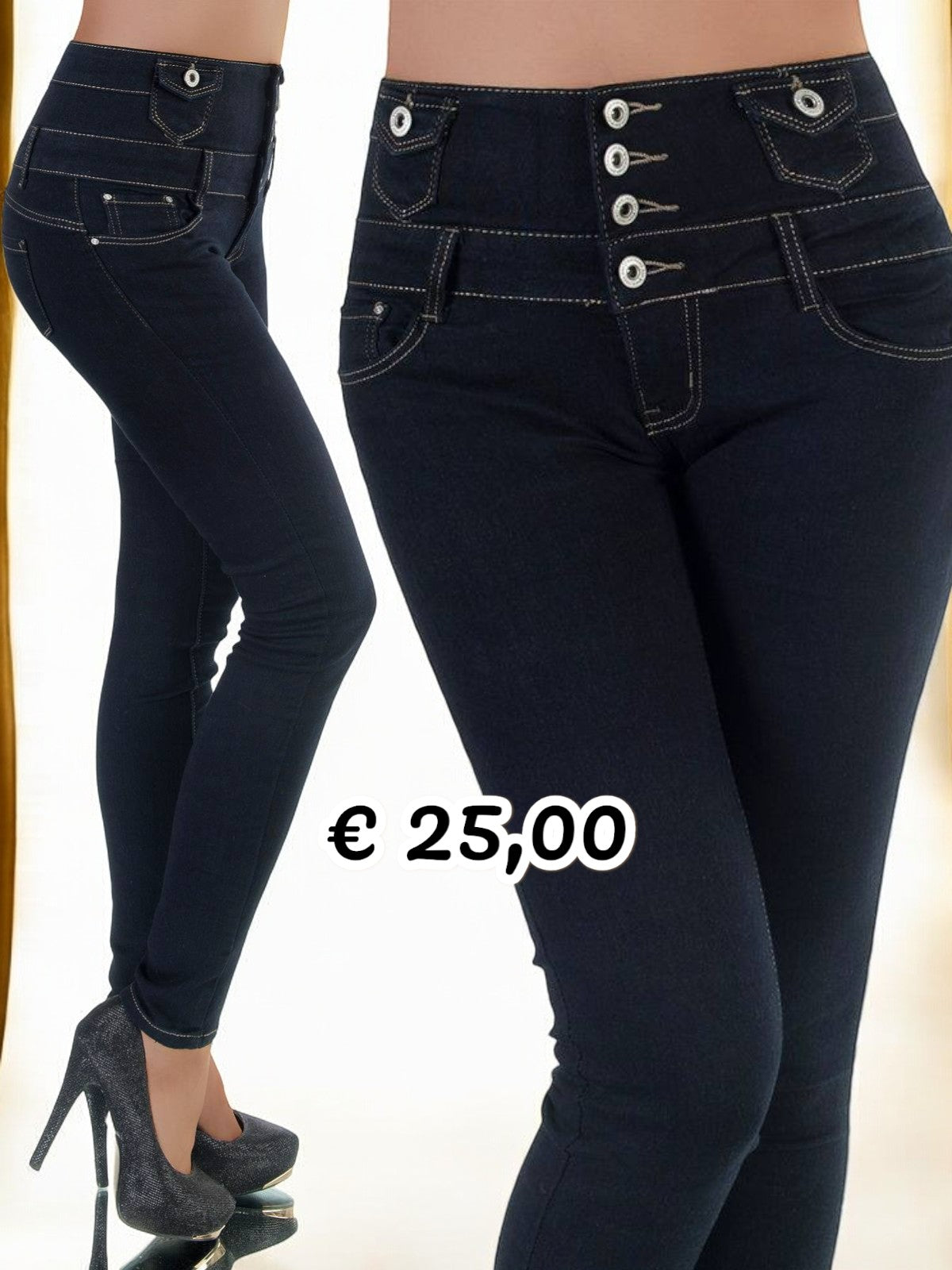 PROMO jeans blu 9886 - taglia S