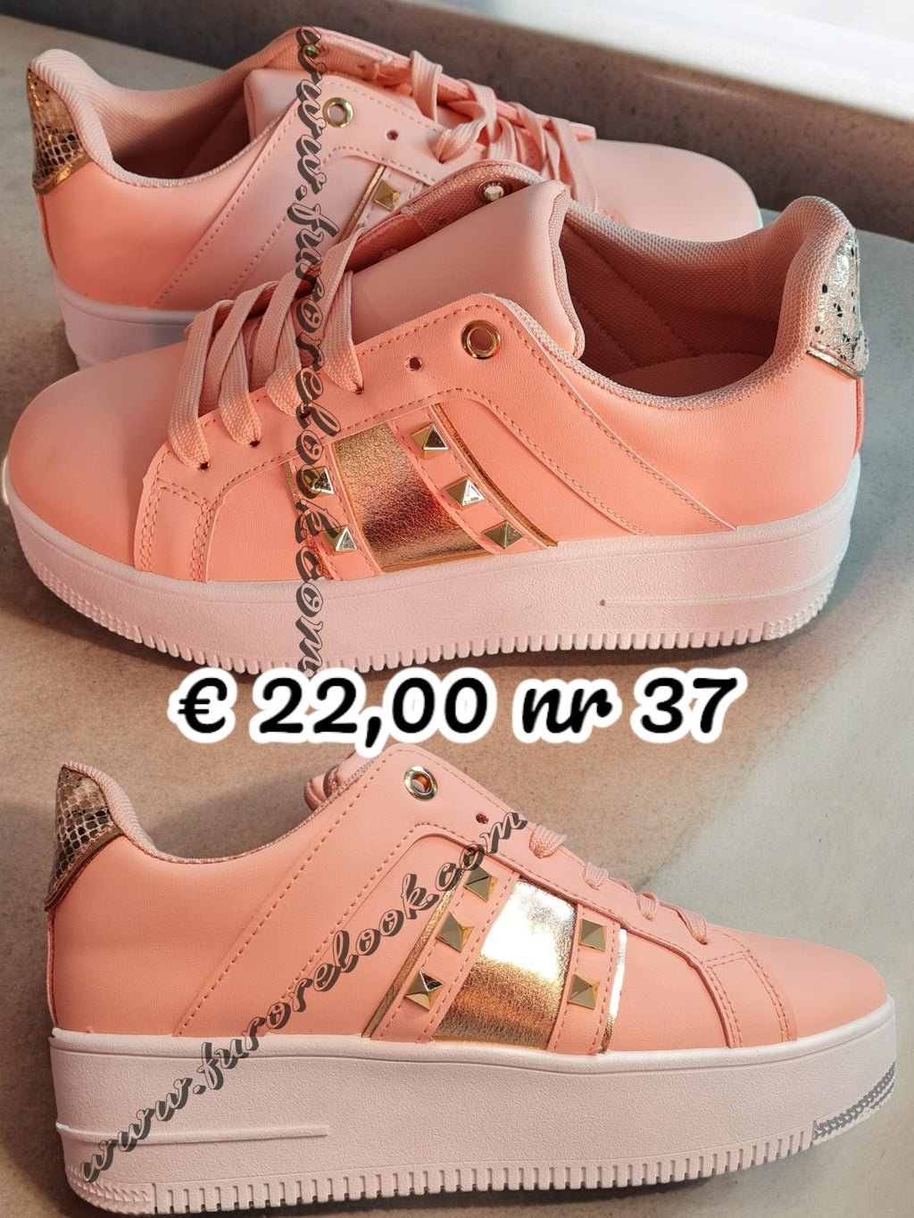 PROMO Sneakers rosa CB-1092 - NUMERO 37