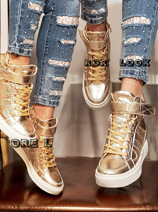 Sneakers oro F117 - numero 38