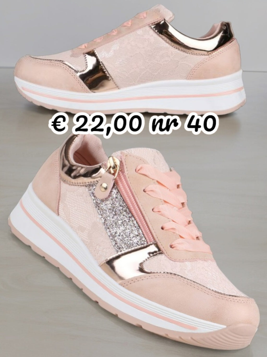 PROMO Sneakers rosa K-120 - NUMERO 40