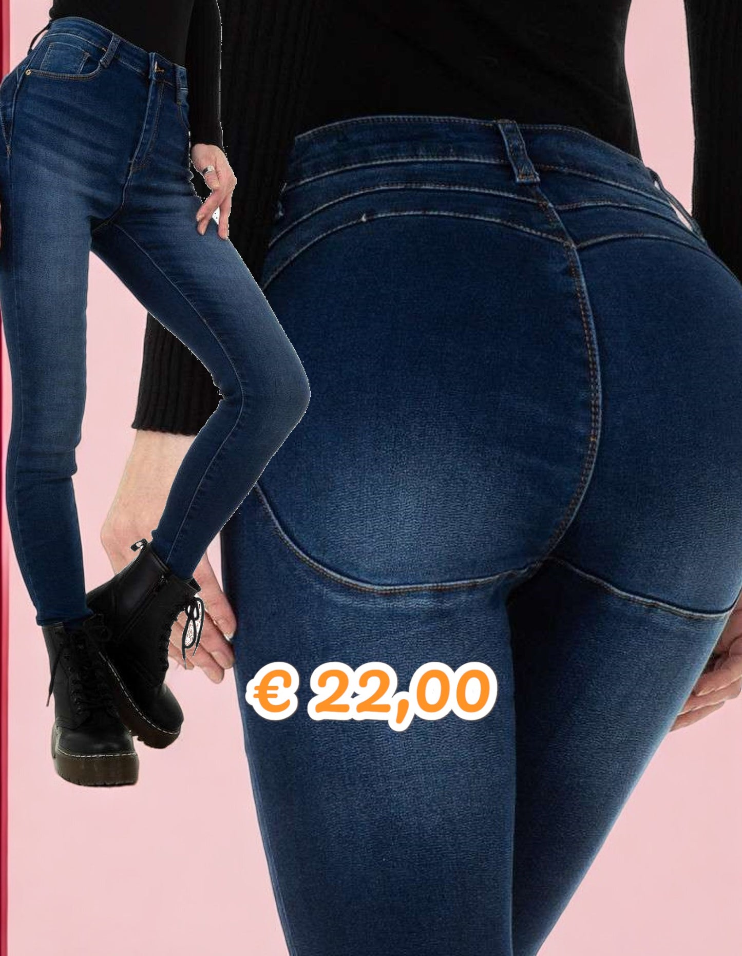 PROMO jeans codice KL-J-D1776 - taglia XS