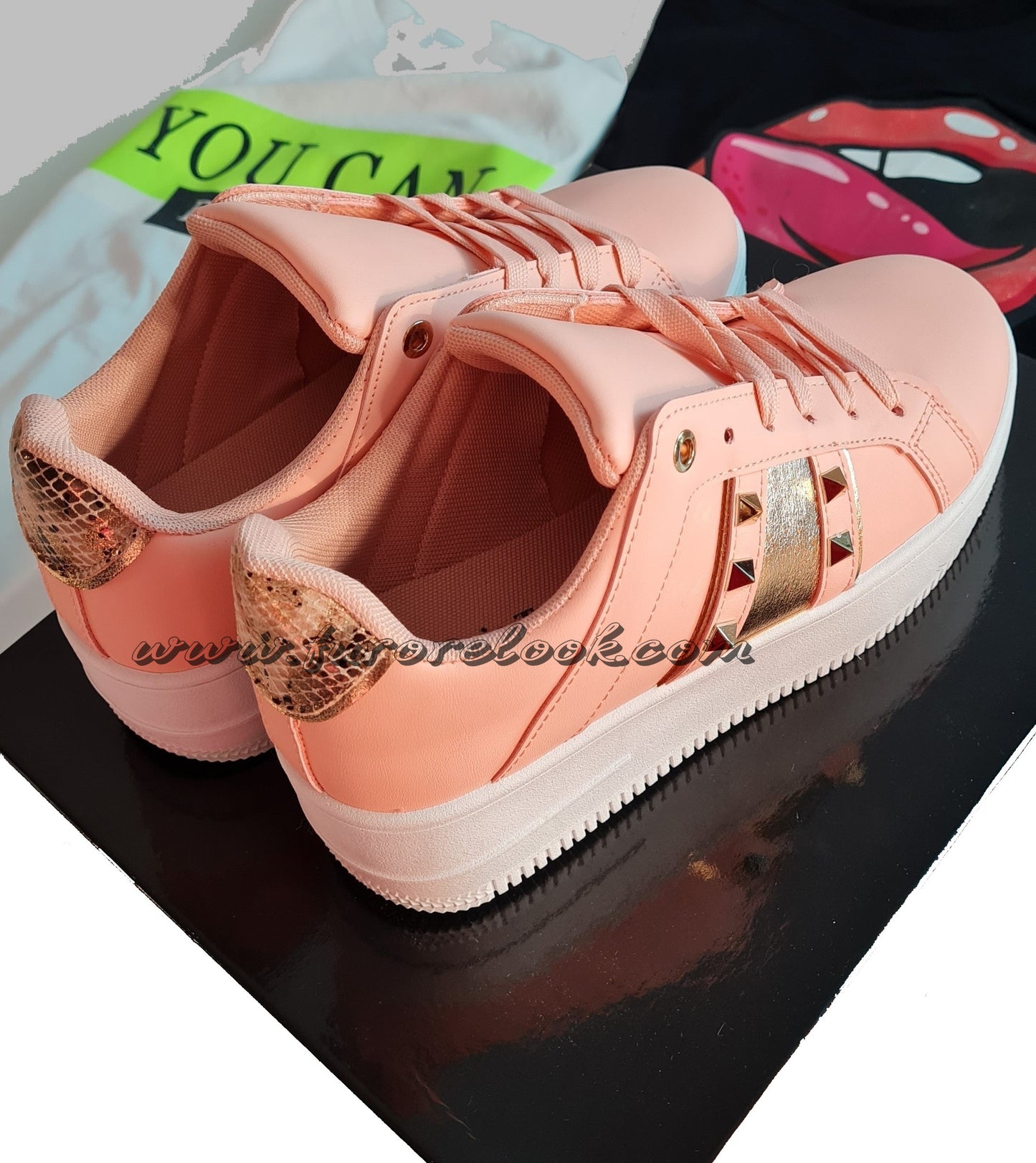 PROMO Sneakers rosa CB-1092 - NUMERO 37