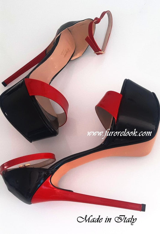 PROMO Numero 38 - Made in Italy - Modello Veronica - Tacco 16 cm