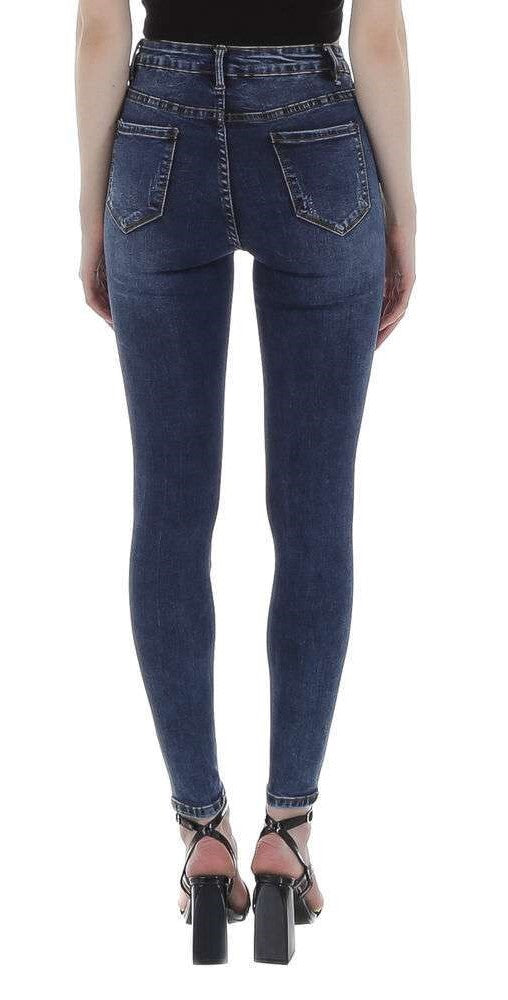 Jeans elastico a vita alta KL-J-6D325