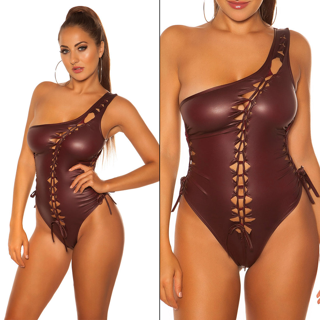 Body top bordeaux taglia unica 0000B9562