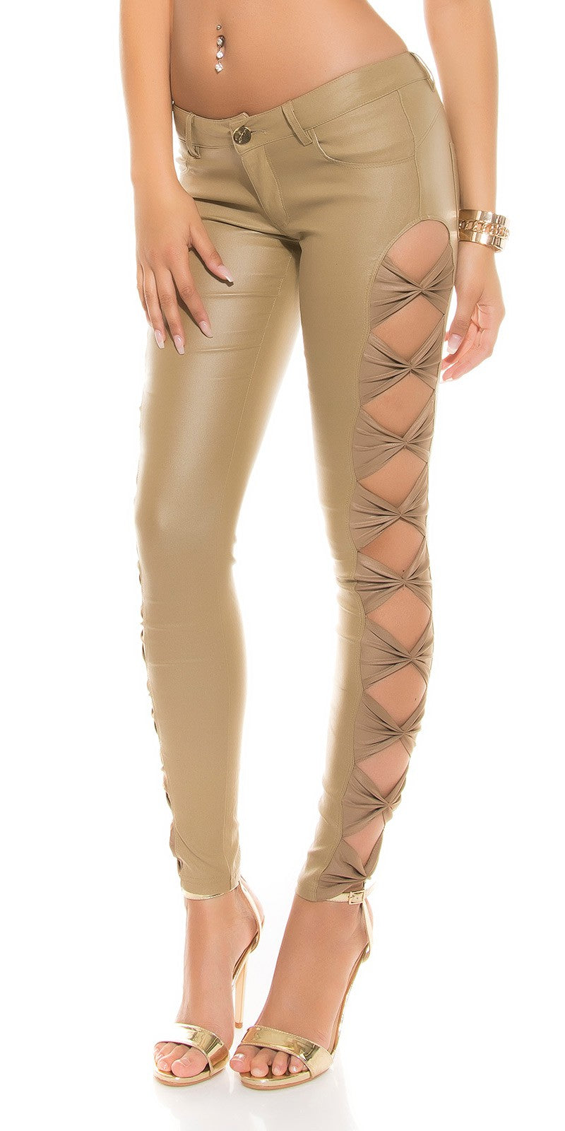 Pantaloni beige 0000H19014