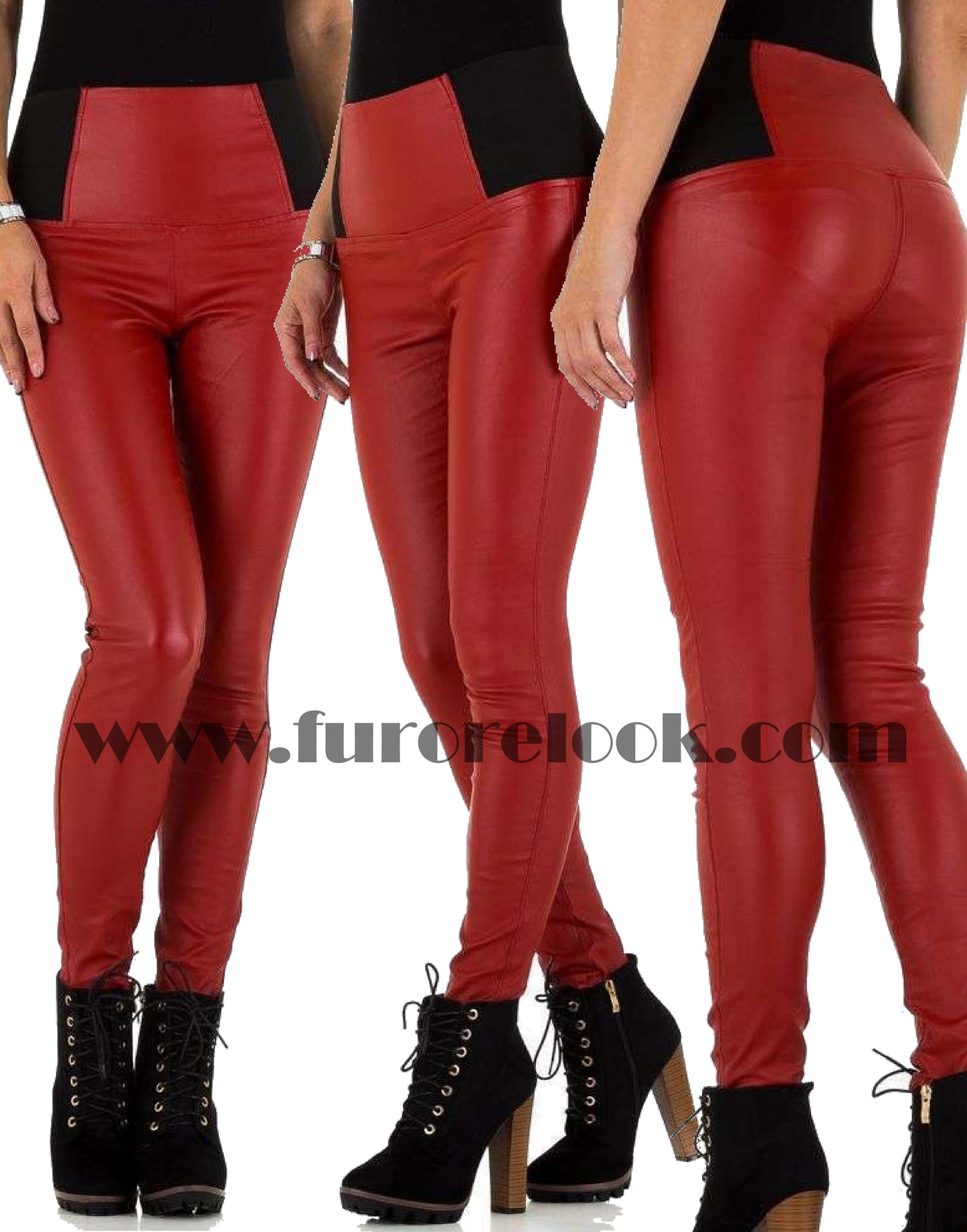 Leggins rossi Z621 - solo taglia S